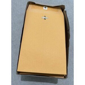 150 Clasp Envelopes 6" x 9" 28 Lb L Kraft Paper Gummed Flap